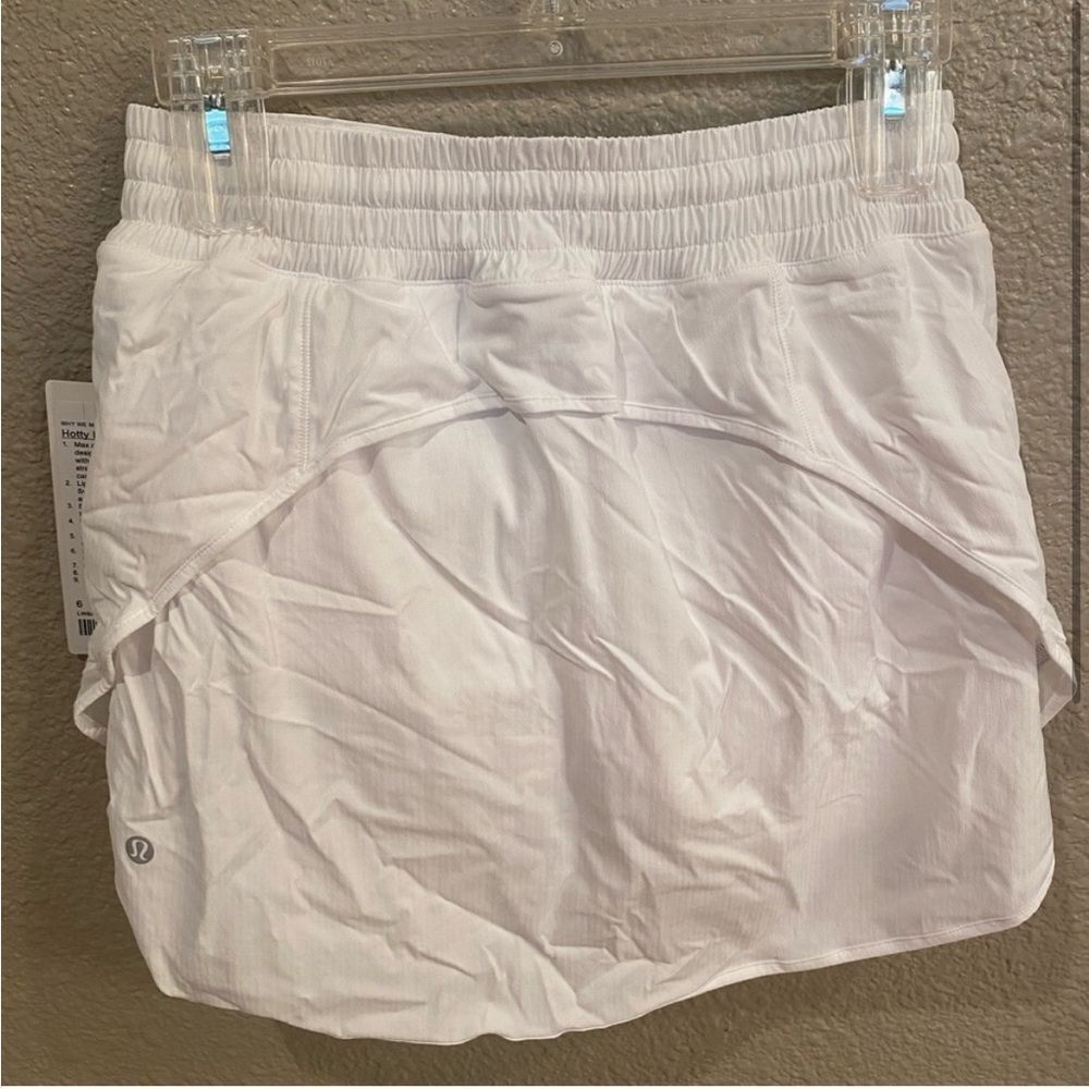 Lululemon Hotty Hot White Skirt 6 - Picture 4 of 5